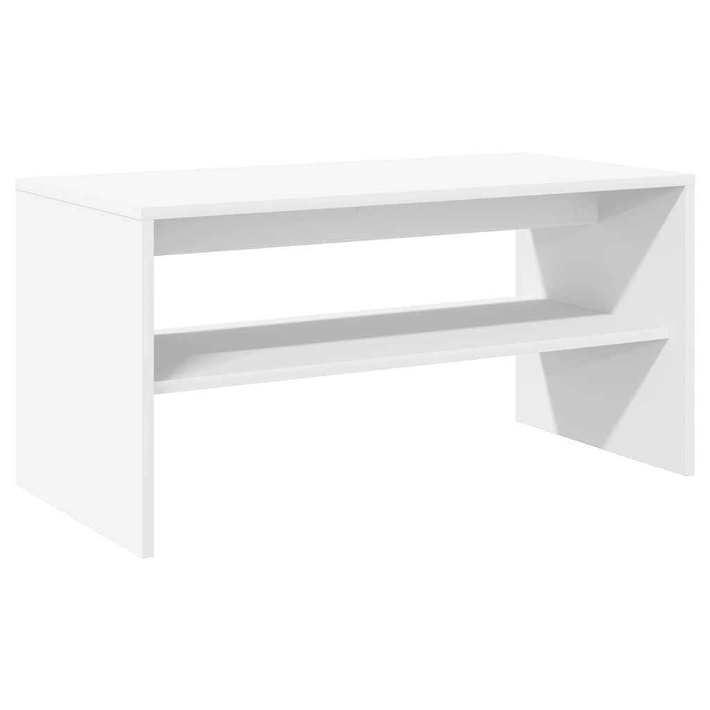 Móvel de TV 80x40x40 cm contraplacado branco