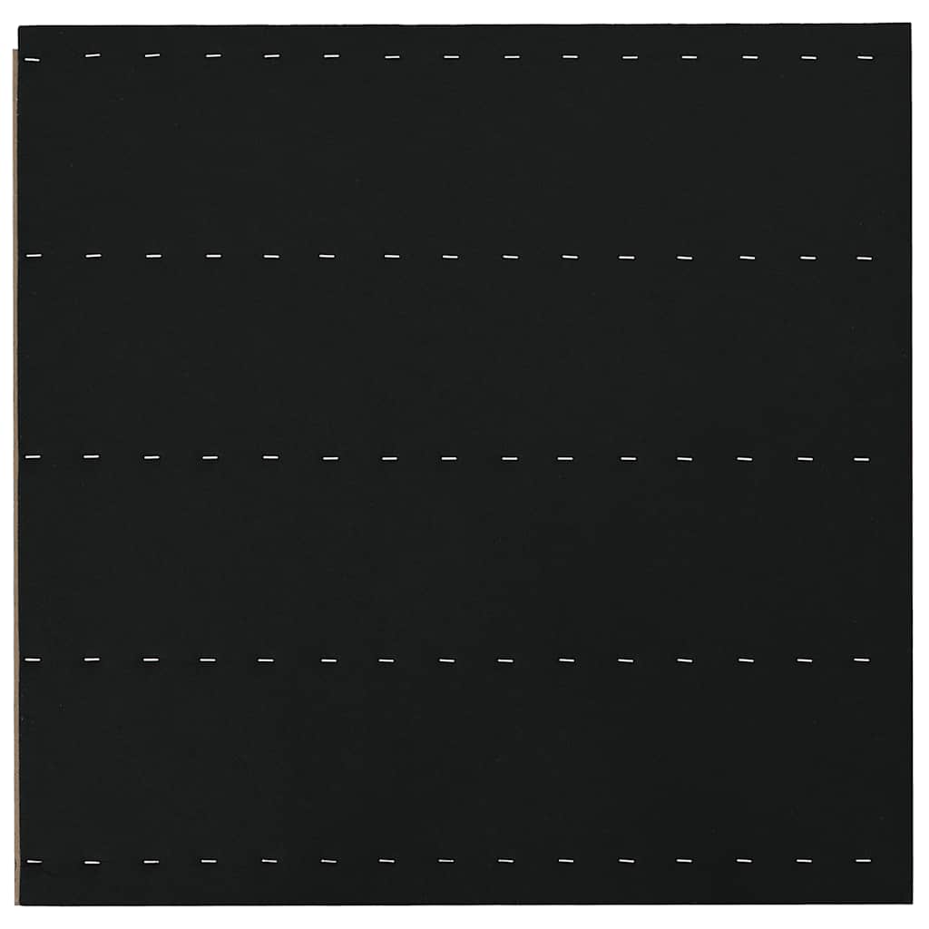 Painéis de parede acústicos 2 pcs ripado 60,5x60 cm
