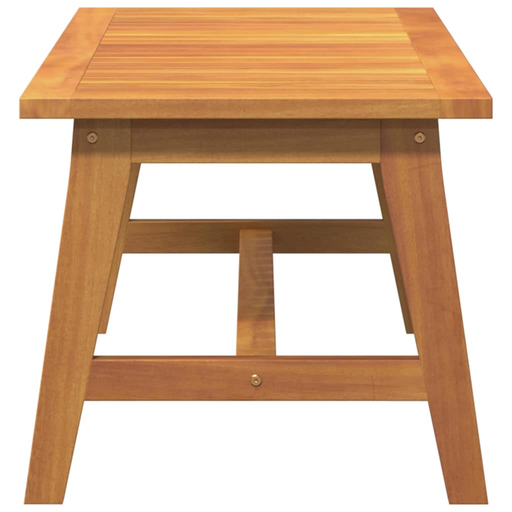 Mesa de centro Castanho Madeira de acácia maciça