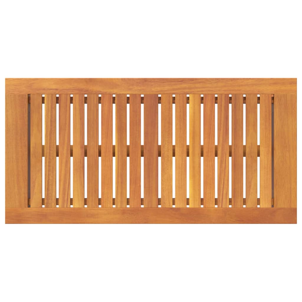 Mesa de centro Castanho Madeira de acácia maciça