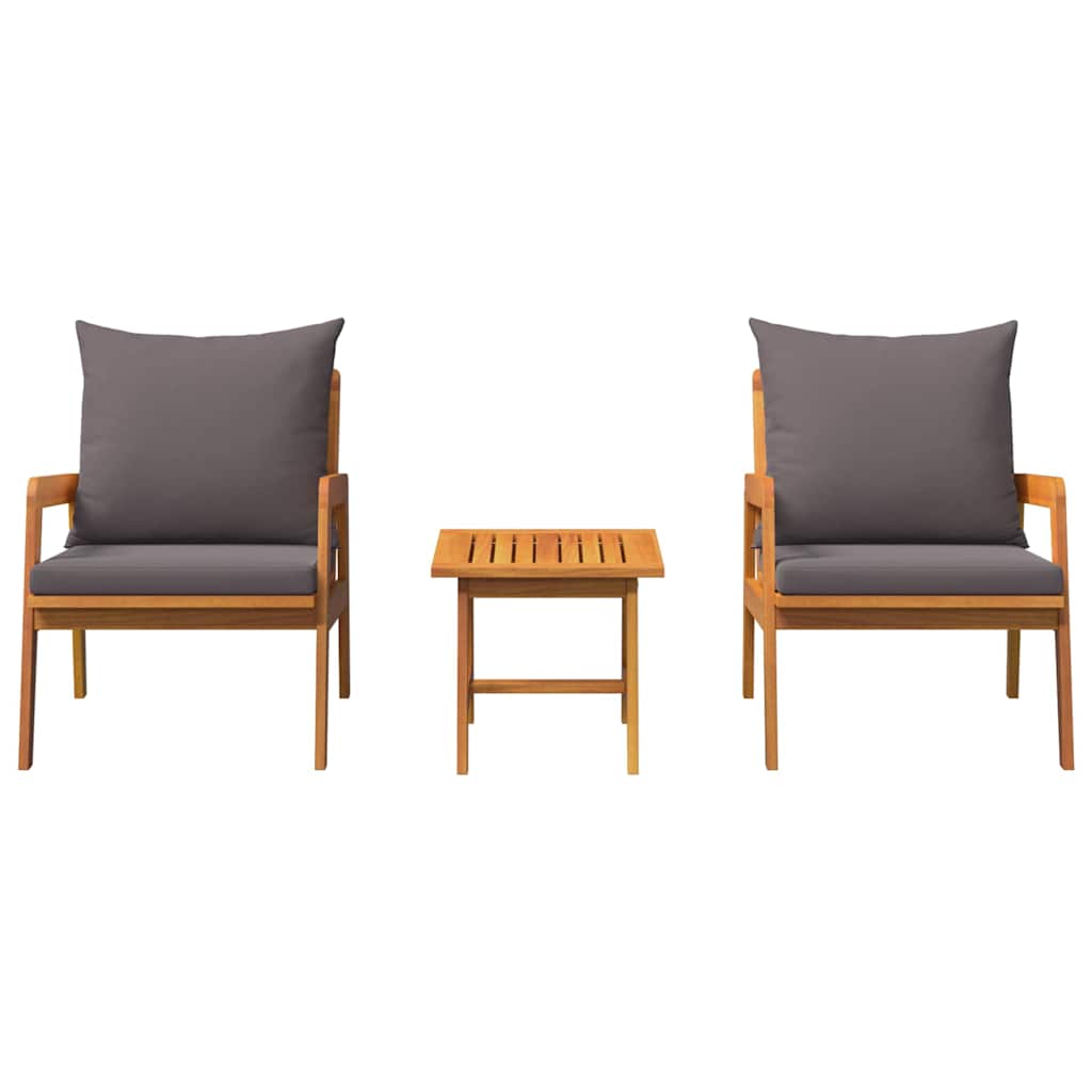 Conjunto bistro Castanho 45 x 45 x 38cm