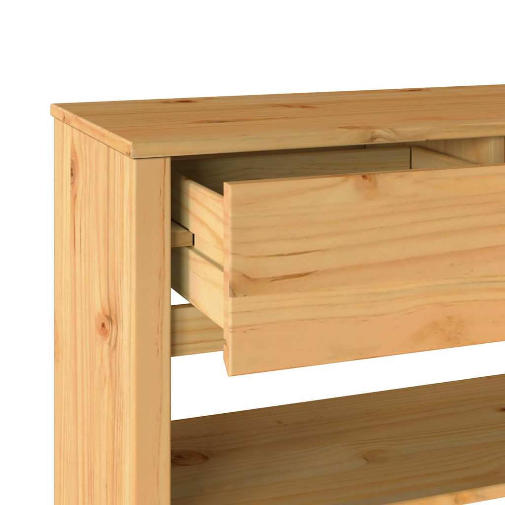 Aparador com gaveta Drammen Carvalho 89.5 x 37 x 73 cm