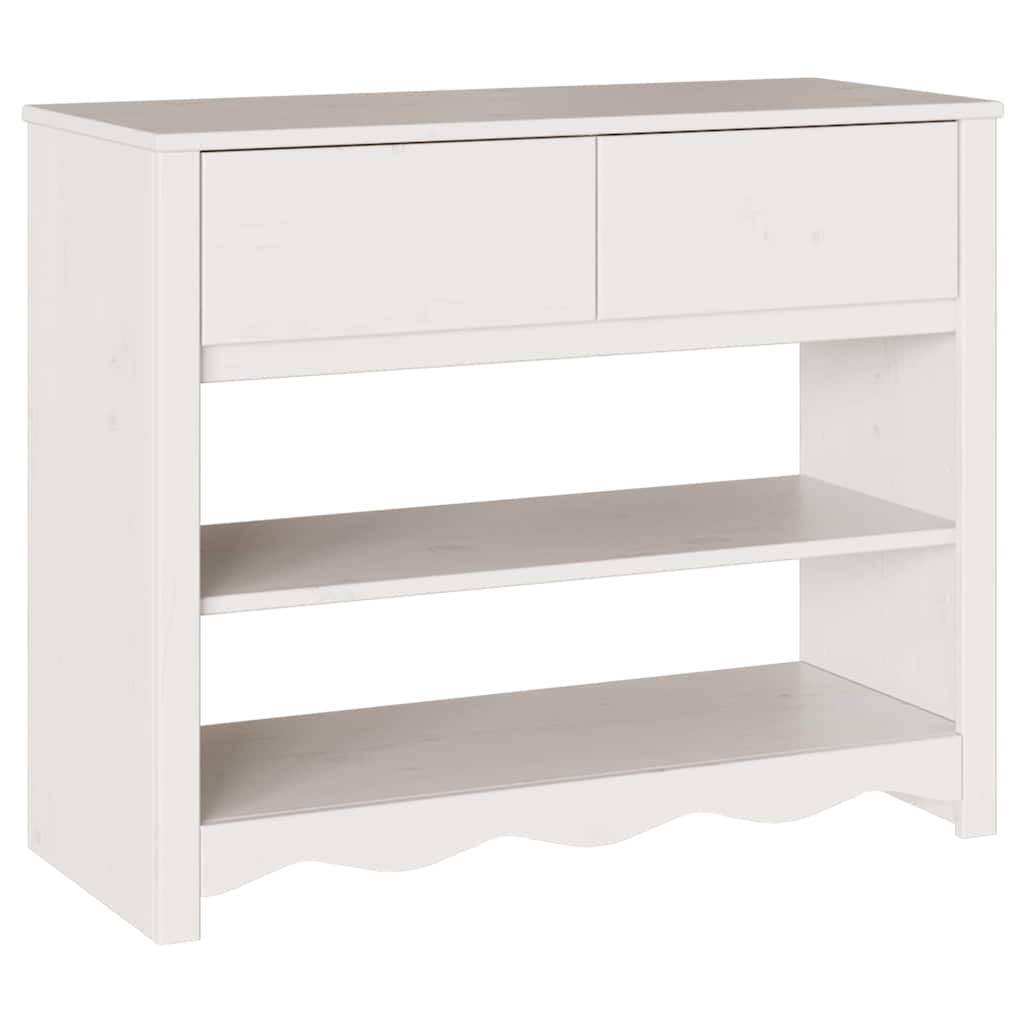 Aparador com gaveta Drammen Branco 89.5 x 37 x 73 cm