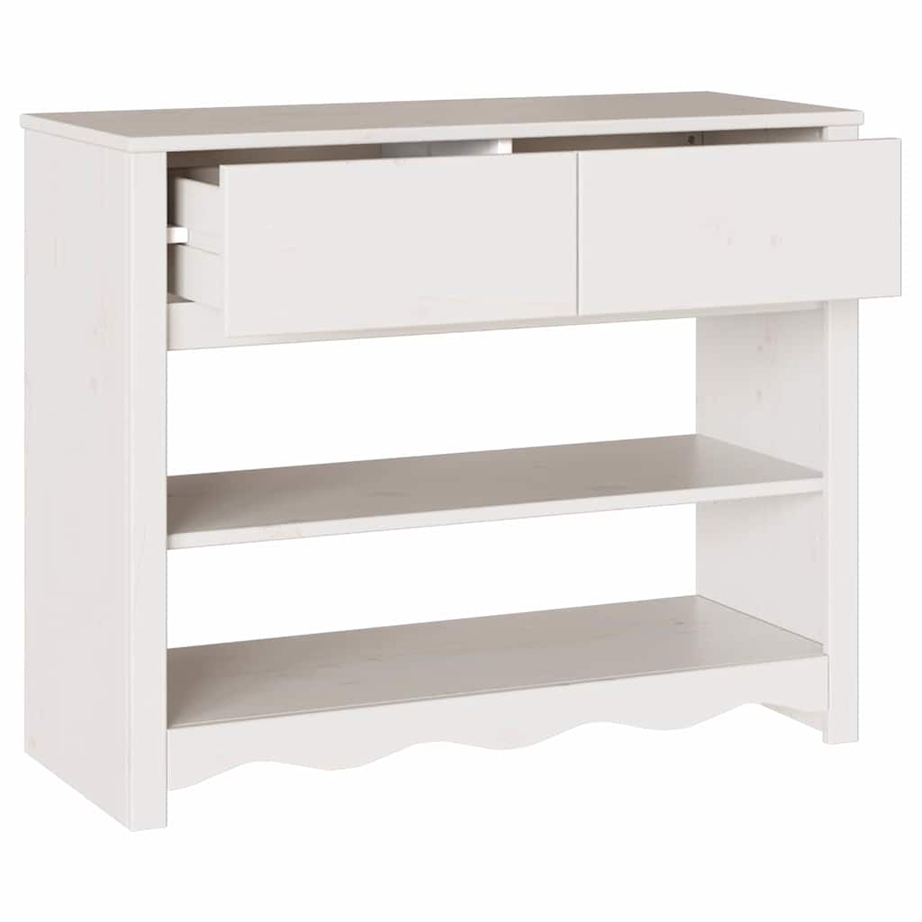 Aparador com gaveta Drammen Branco 89.5 x 37 x 73 cm