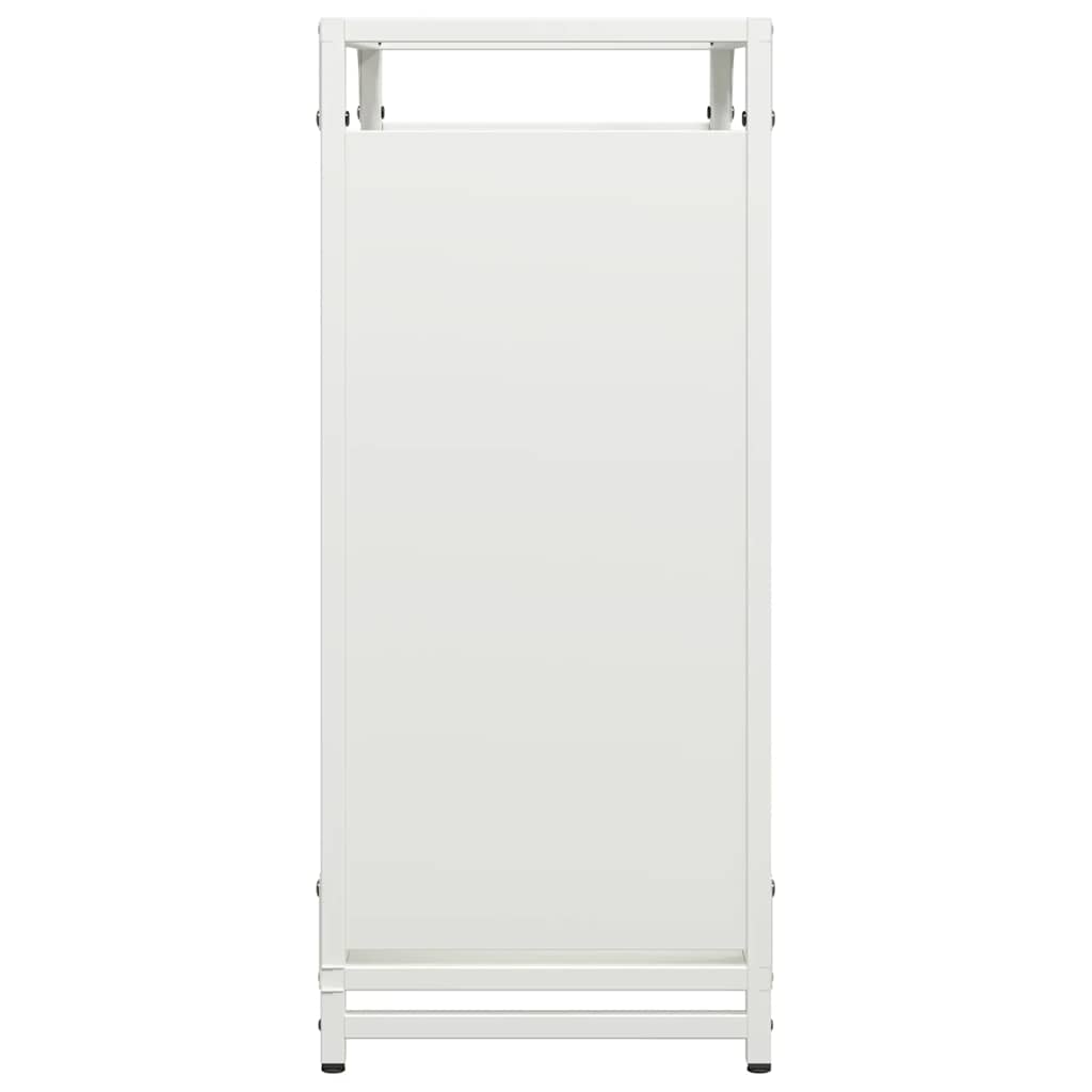 Suporte para lenha 60x28x65 cm aço laminado a frio branco