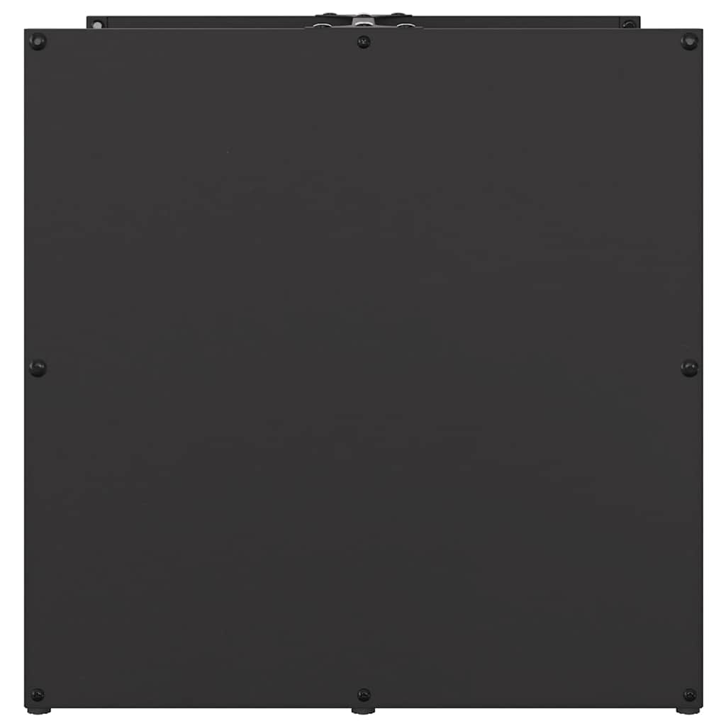 Suporte para lenha 40x40x40 cm aço laminado a frio preto