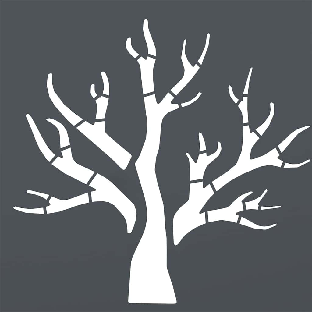 Suporte para lenha 40x40x40 cm aço laminado a frio antracite