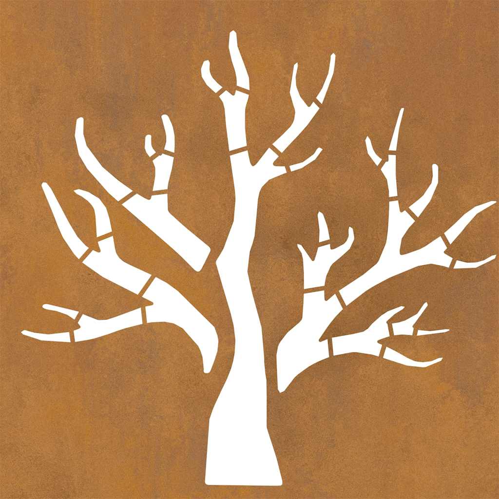 Rack Lenha 40x40x40 cm aço resistente às intempéries