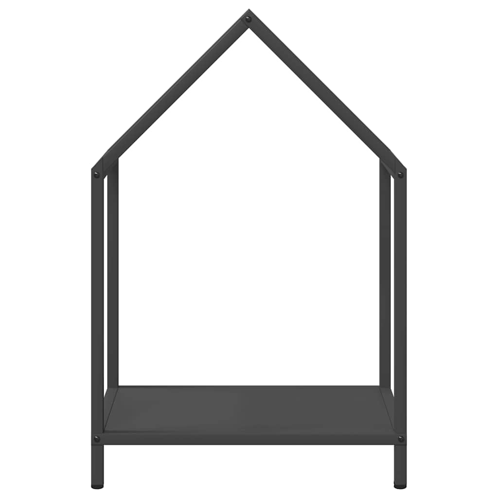 Suporte para lenha 40x25x60 cm aço laminado a frio preto