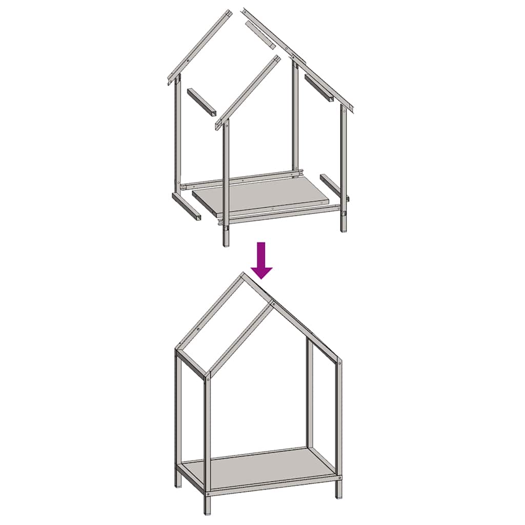 Suporte para lenha aço laminado a frio verde azeitona