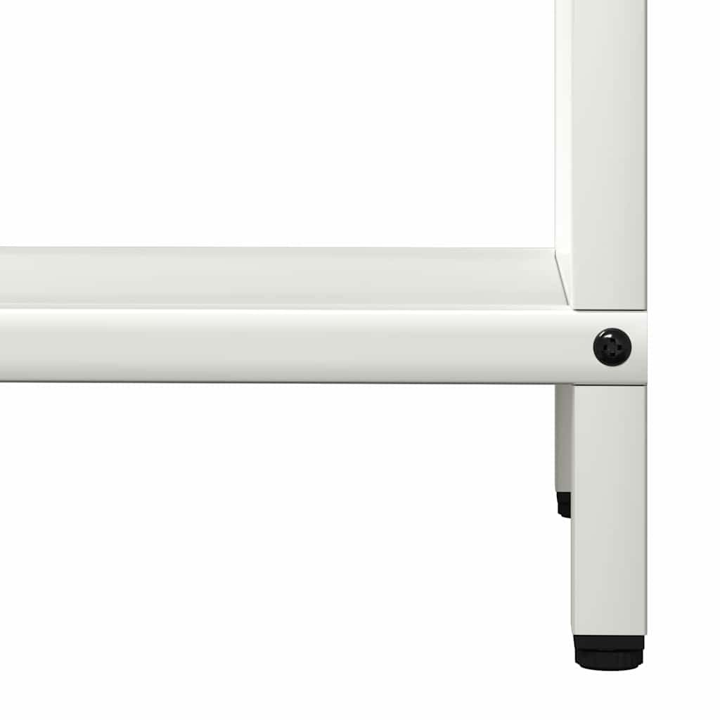 Suporte para lenha 40x25x120 cm aço laminado a frio branco