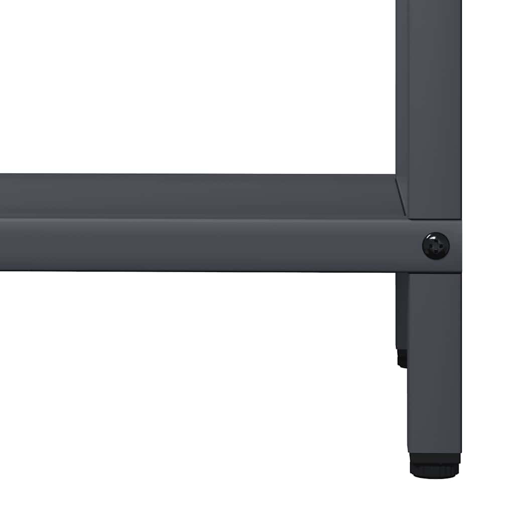 Suporte para lenha 40x25x120 cm aço laminado a frio antracite