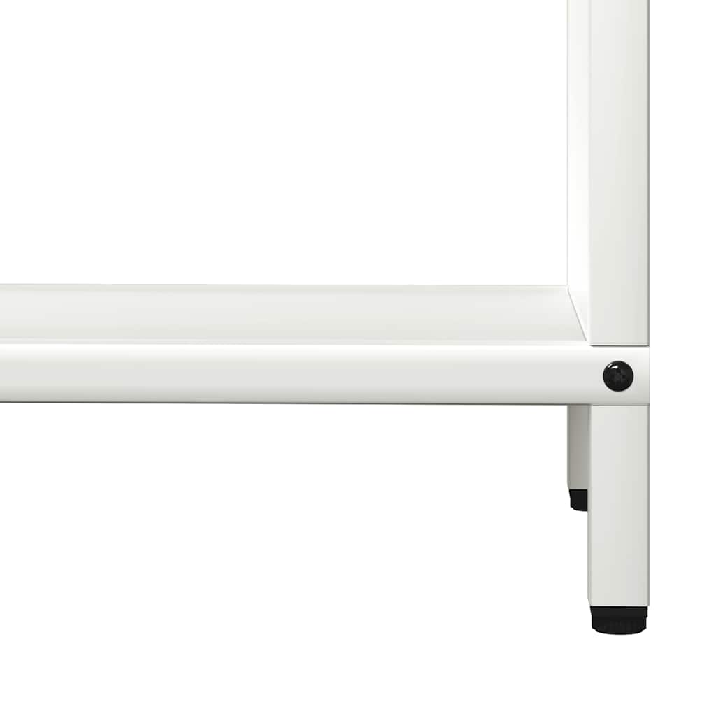 Suporte para lenha 60x25x60 cm aço laminado a frio branco