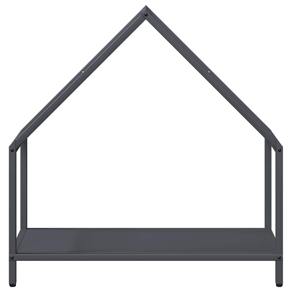 Suporte para lenha 60x25x60 cm aço laminado a frio antracite