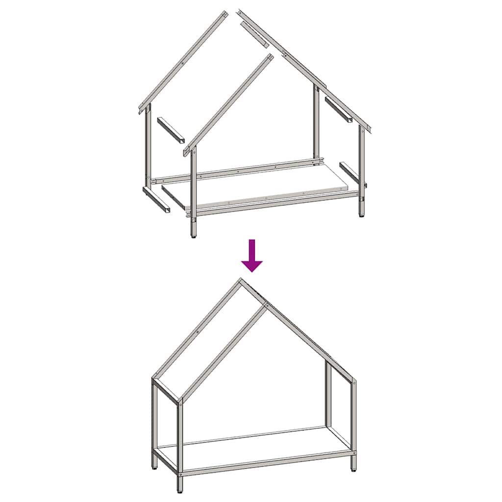 Suporte para lenha aço laminado a frio verde azeitona