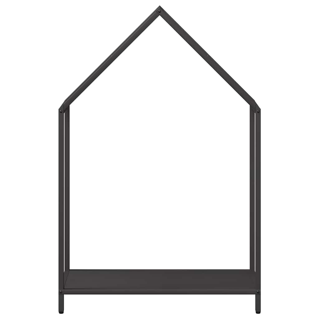 Suporte para lenha 60x25x90 cm aço laminado a frio preto