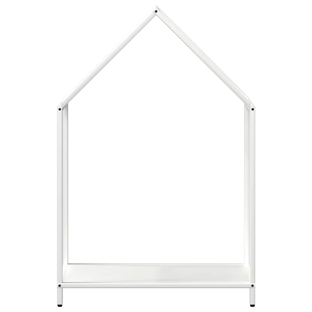 Suporte para lenha 60x25x90 cm aço laminado a frio branco