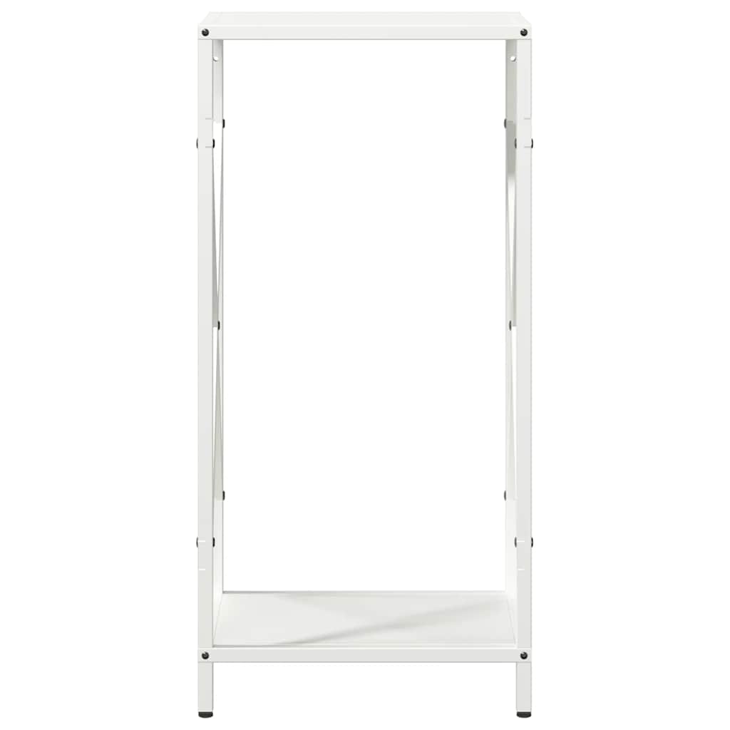 Suporte para lenha 34x25x70 cm aço laminado a frio branco