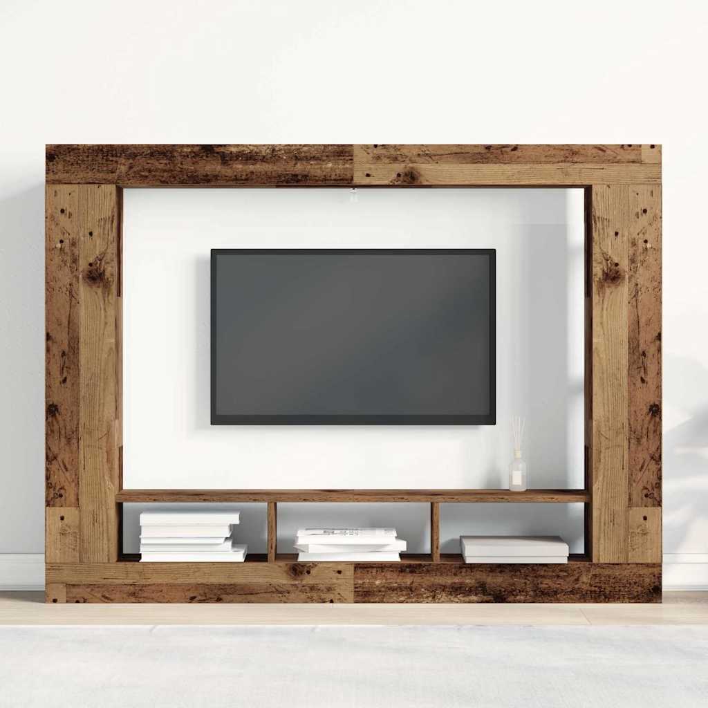 Gabinete para TV Madeira antiga 152 x 22 x 113 cm
