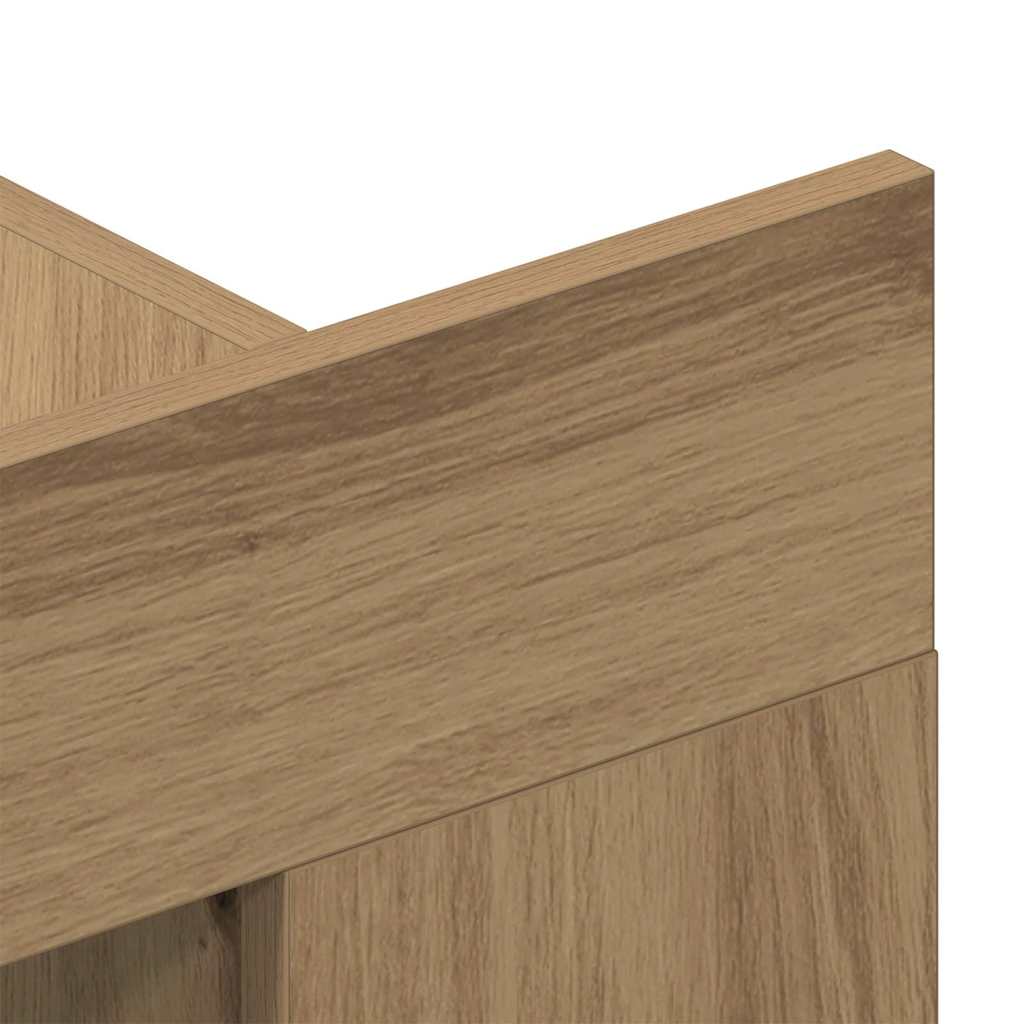 Gabinete para TV carvalho artisiano 152 x 22 x 113 cm