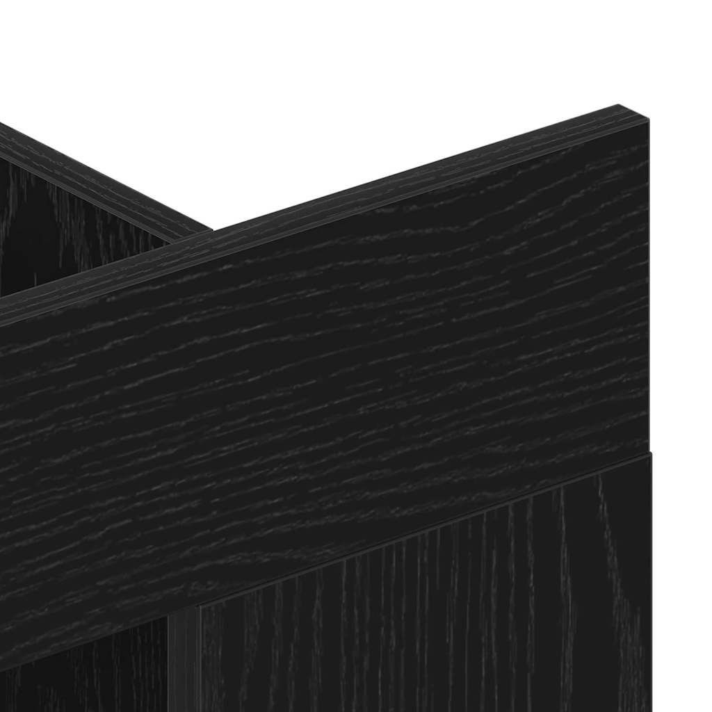 Gabinete para TV Carvalho preto 152 x 22 x 113 cm