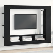 Gabinete para TV Carvalho preto 152 x 22 x 113 cm