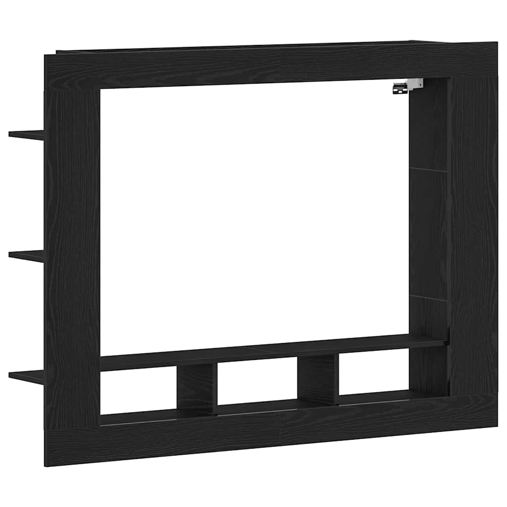 Gabinete para TV Carvalho preto 152 x 22 x 113 cm