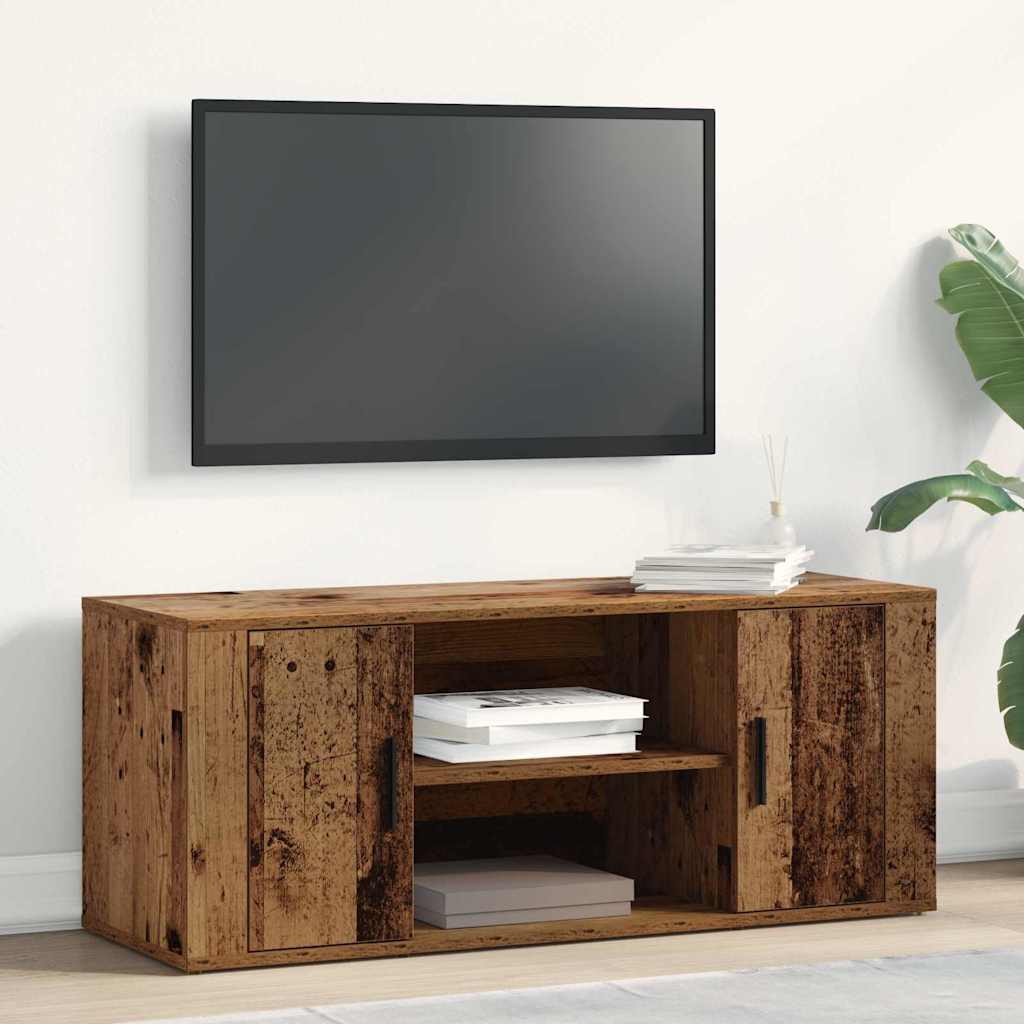 Gabinete para TV Madeira antiga 100 x 35 x 40 cm