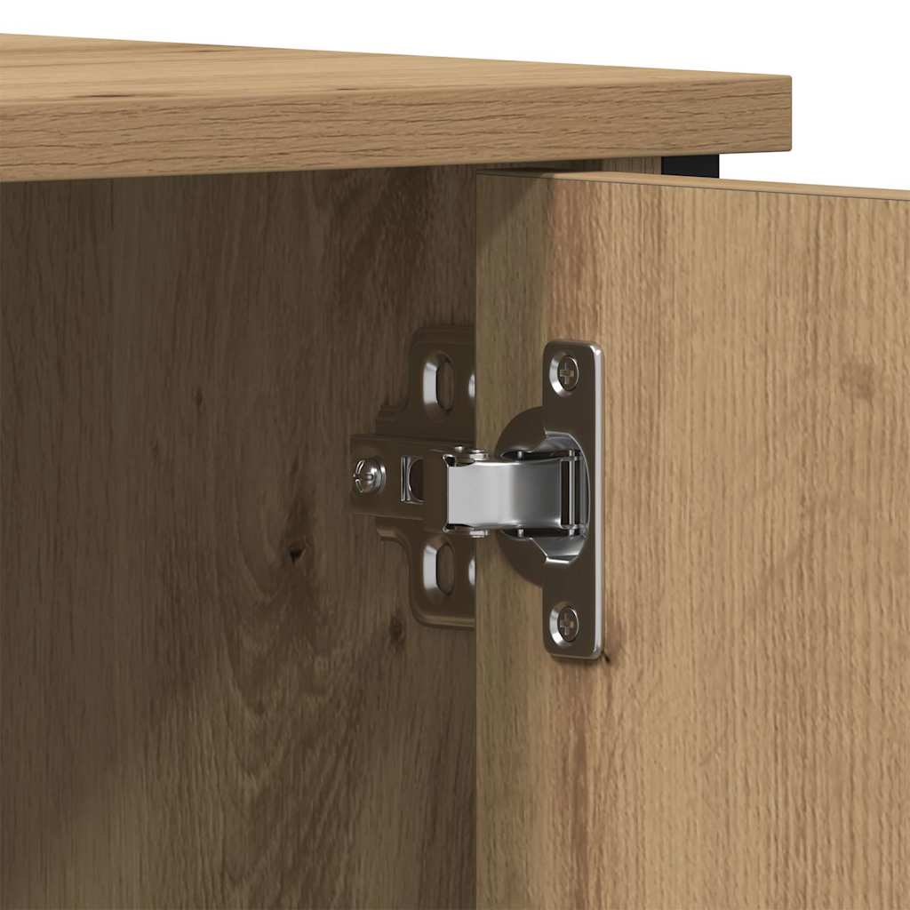 Gabinete para TV carvalho artisiano 100 x 40 x 50 cm