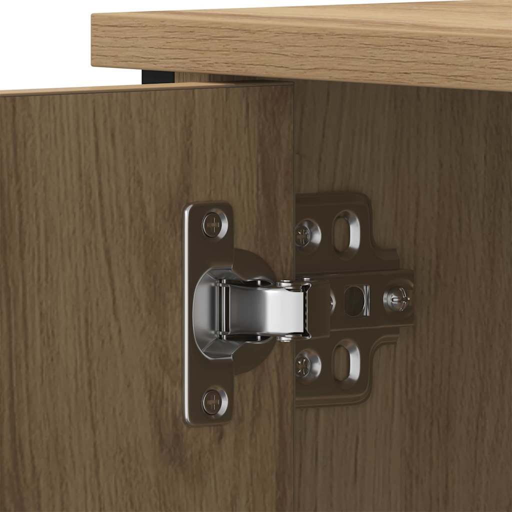 Gabinete para TV carvalho artisiano 80 x 40 x 50 cm