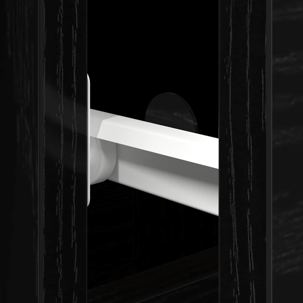 Buffet Carvalho preto 101.5 x 35 x 70 cm Madeira processada