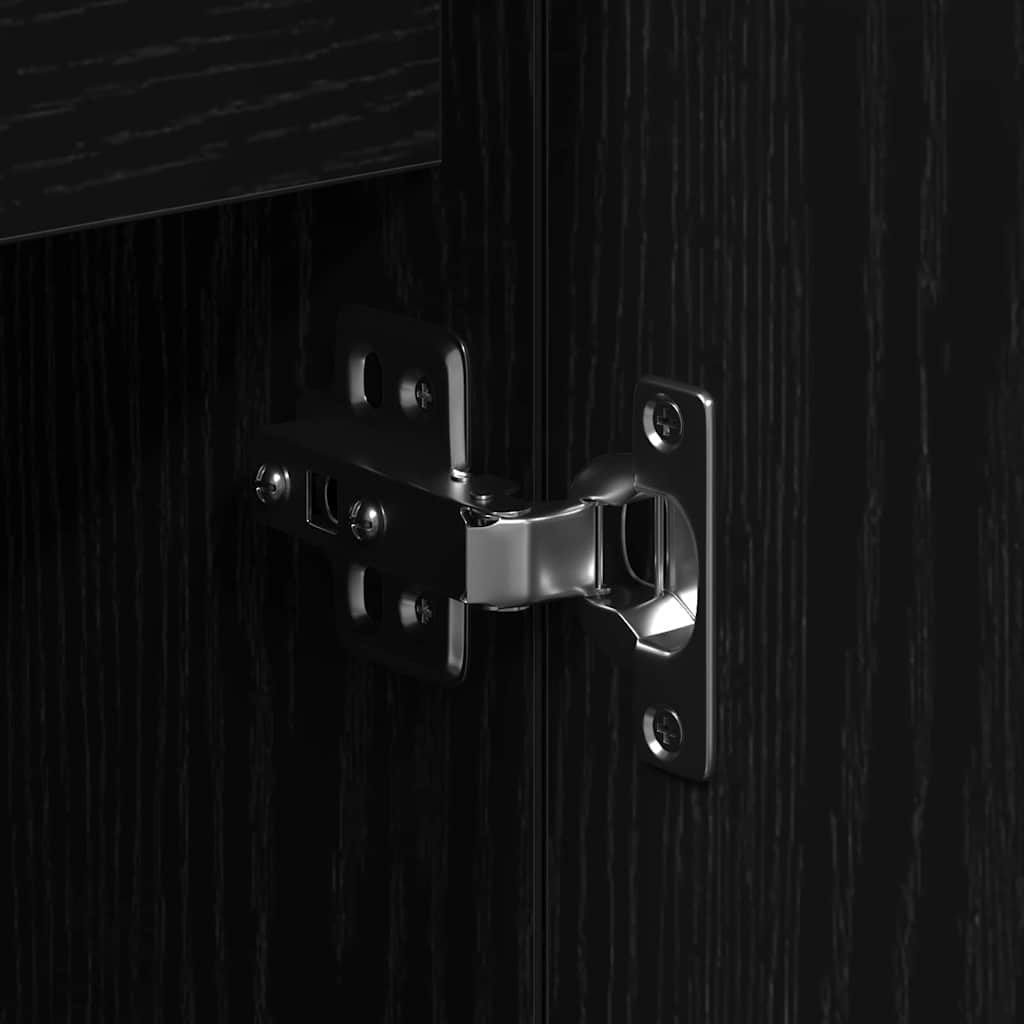 Buffet Carvalho preto 101.5 x 35 x 70 cm Madeira processada