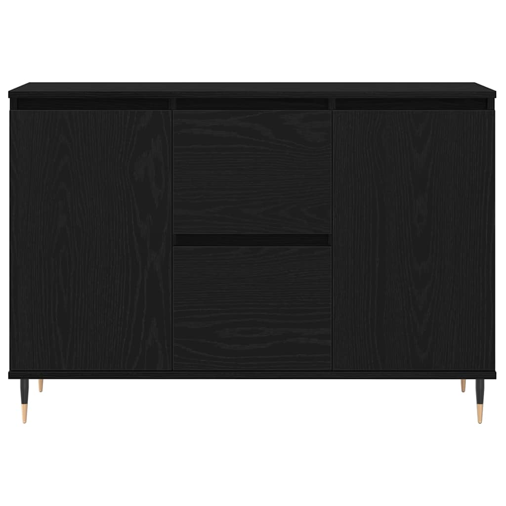 Buffet Carvalho preto 101.5 x 35 x 70 cm Madeira processada