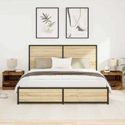 Gabinete de Cabeceira 2 pcs Madeira antiga 50 x 40 x 45 cm