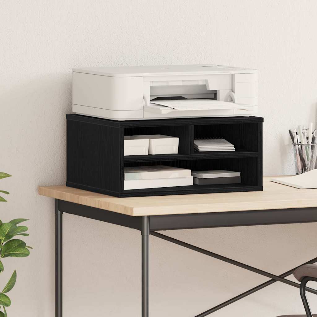 Suporte para Impressora Carvalho preto 49 x 40 x 22.5 cm