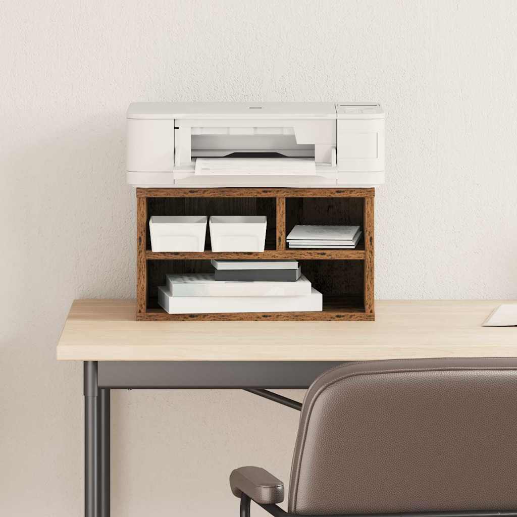 Suporte para Impressora Madeira antiga 40 x 32 x 22,5 cm