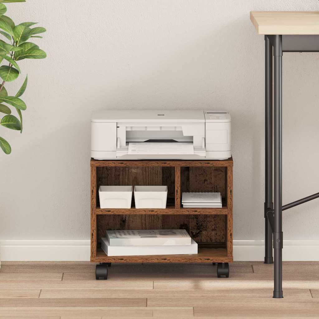 Suporte para Impressora Madeira antiga 41 x 32 x 33.5 cm