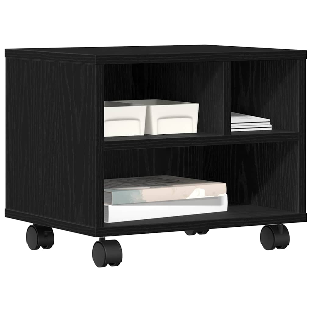 Suporte para Impressora Carvalho Preto 41 x 32 x 33.5 cm