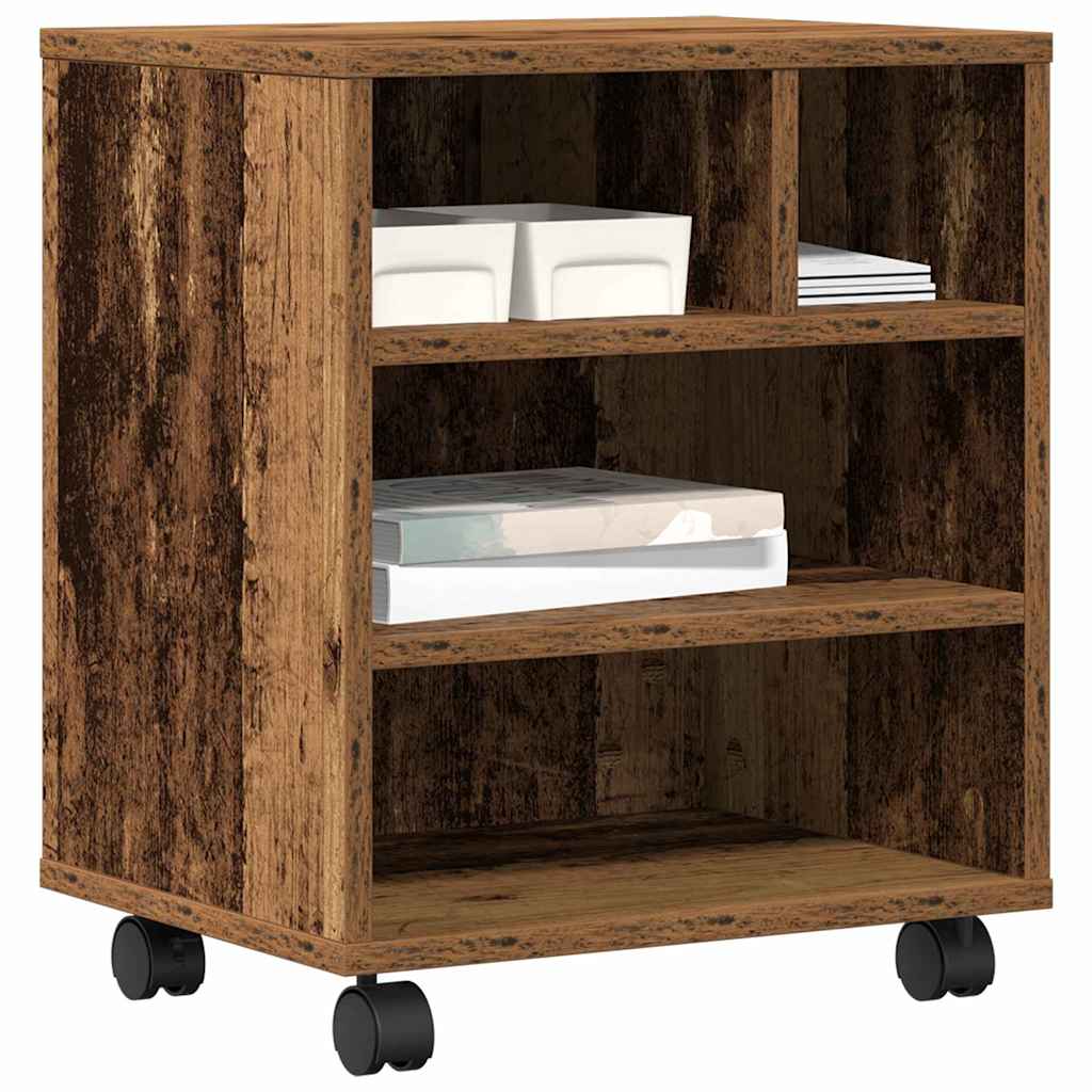 Suporte para Impressora Madeira antiga 41 x 32 x 48 cm