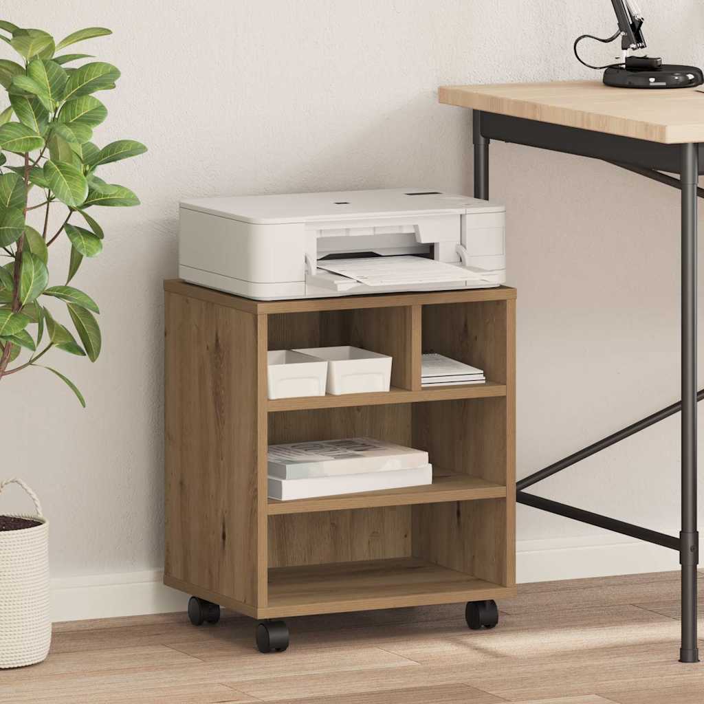 Suporte para Impressora carvalho artisiano 41 x 32 x 48 cm