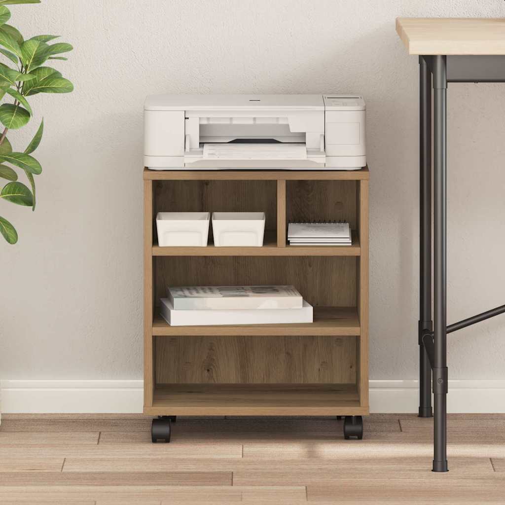 Suporte para Impressora carvalho artisiano 41 x 32 x 48 cm