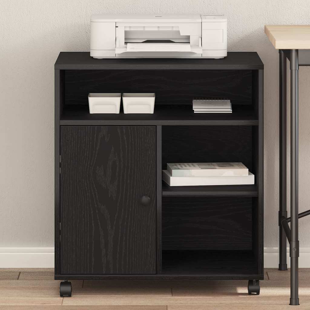 Suporte para Impressora Carvalho preto 60 x 50 x 67 cm