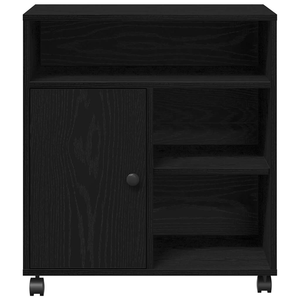 Suporte para Impressora Carvalho preto 60 x 50 x 67 cm