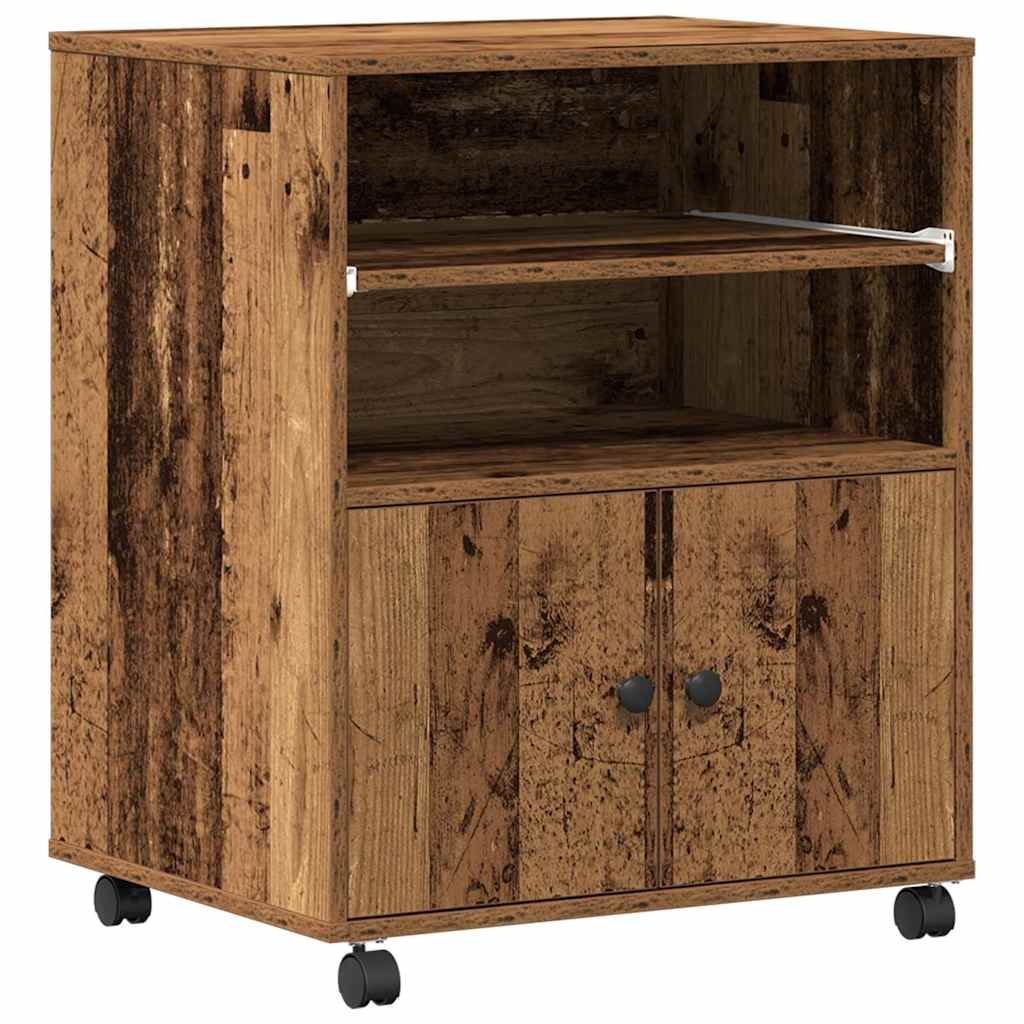 Suporte para Impressora Madeira antiga 60 x 48 x 74 cm