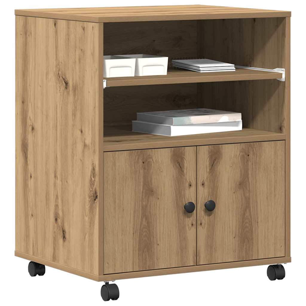 Suporte para Impressora carvalho artisiano 60 x 48 x 74 cm