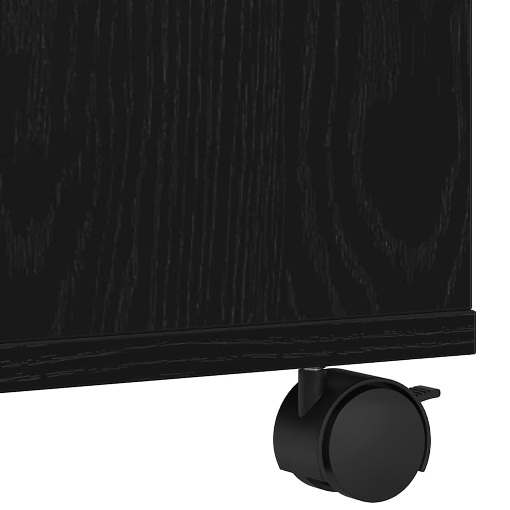 Suporte para Impressora Carvalho preto 60 x 48 x 74 cm