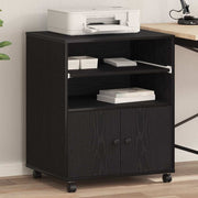 Suporte para Impressora Carvalho preto 60 x 48 x 74 cm