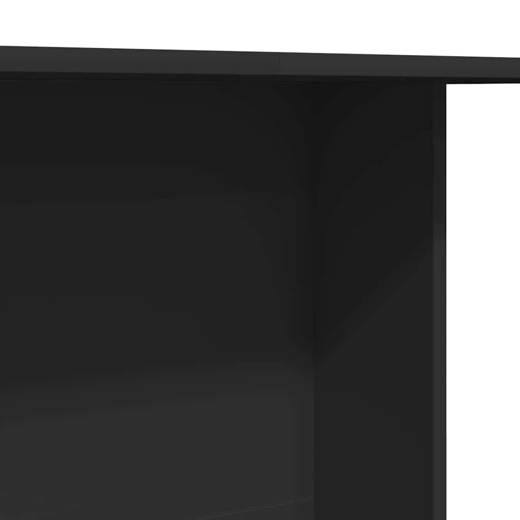 Mesa de jantar Preto 110 x 60 x 75 cm Madeira processada