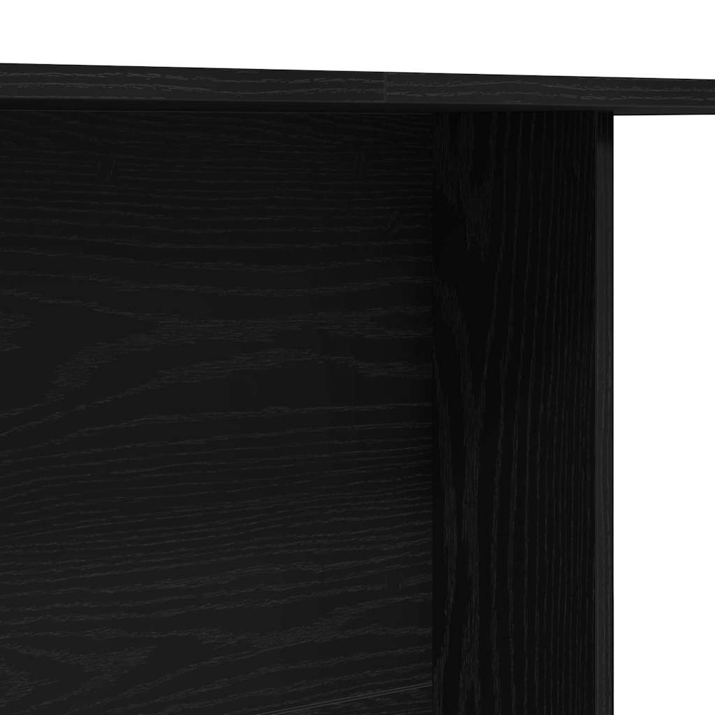 Mesa de jantar Carvalho preto 110 x 60 x 75 cm