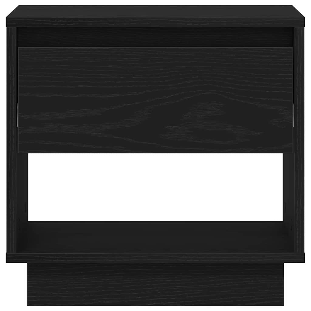 Criado-mudo Carvalho preto 45 x 34 x 44 cm Madeira processada